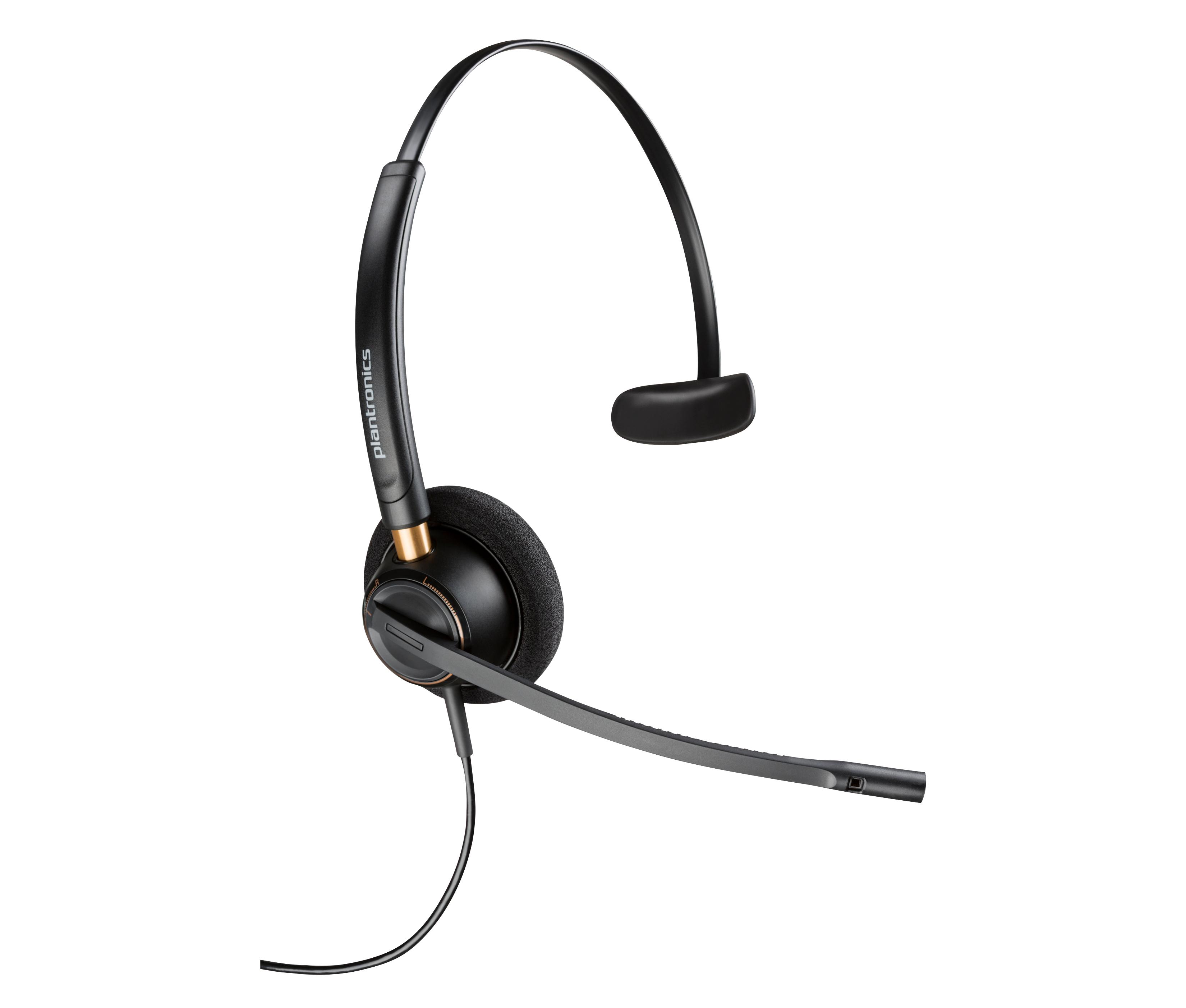 HP Poly Encorepro 510 With Quick Disconnect Monoaural Headset-US